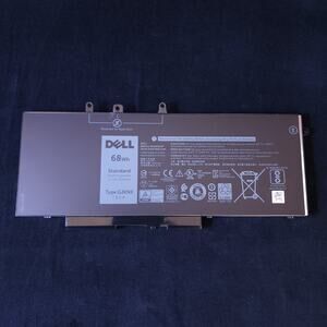 NEW Genuine OEM Dell Precision 3520 3530 68Wh Laptop Battery KCM82 GJKNX